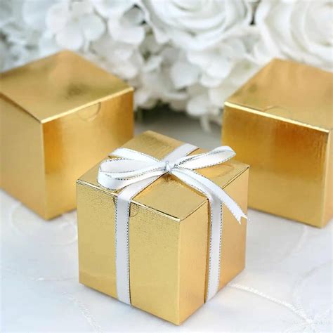 Golden Favor Box 